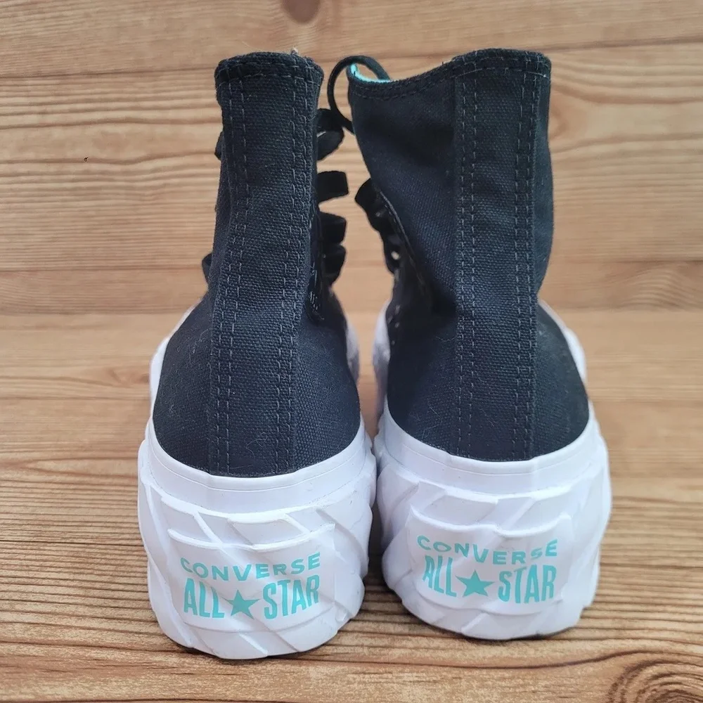 Chuck Taylor All Star Hi Lift 2X Platform Top Sneakers Size 5 - Picture 6 of 8